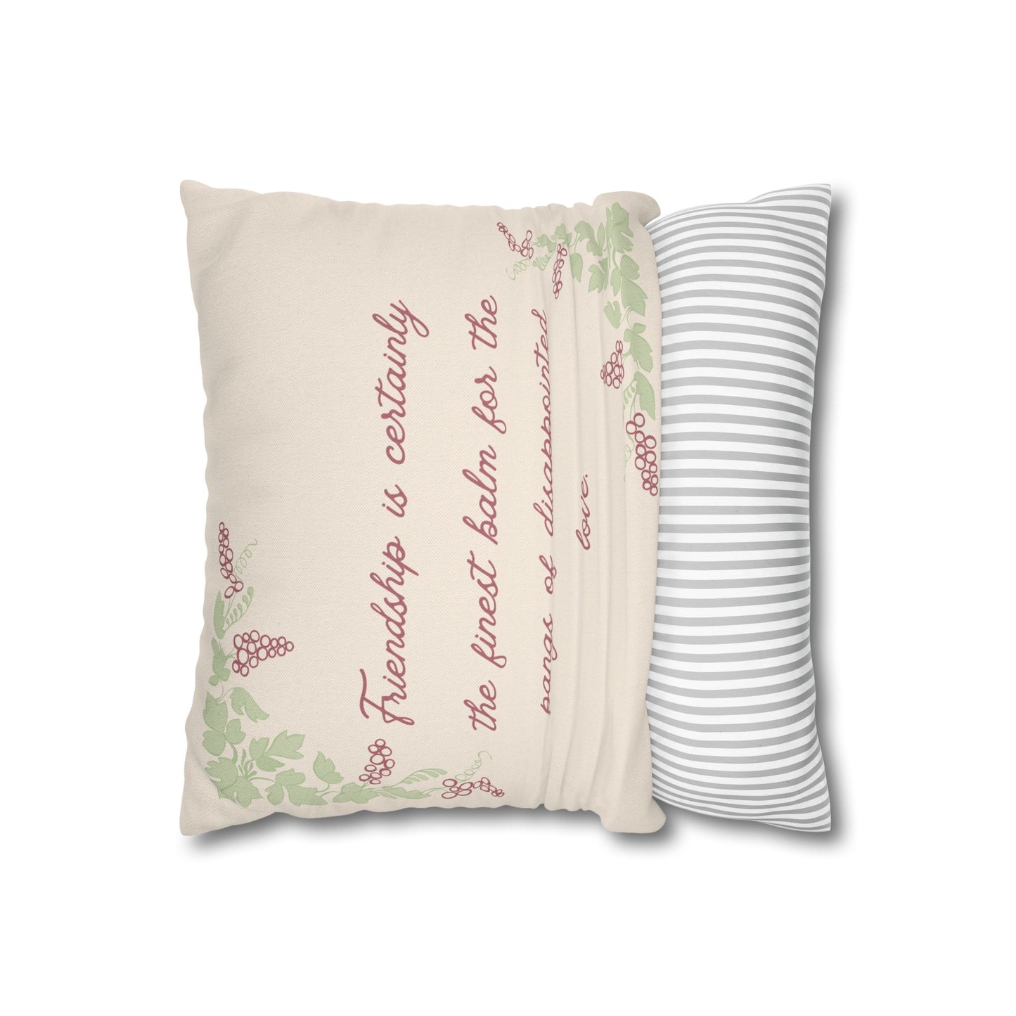 Pillowcase – Northanger Abbey No.1 – "Friendship"