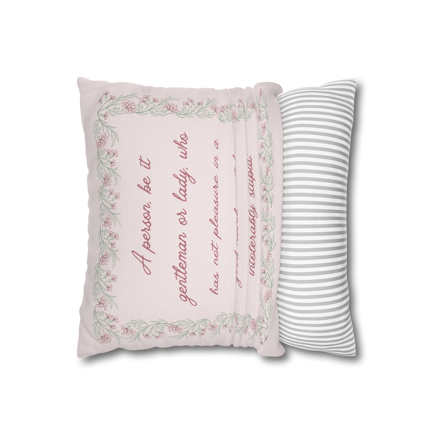 Pillowcase – Northanger Abbey No.2 – "Novel Lover"