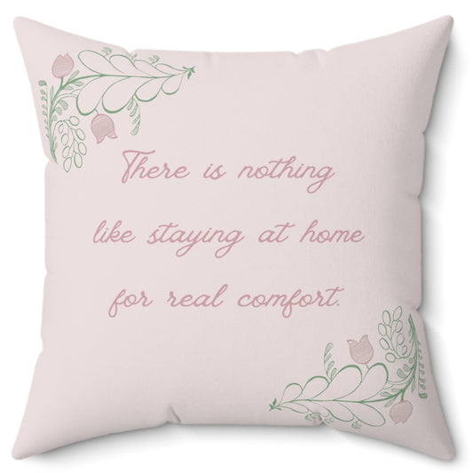 Throw Pillow – Emma No.1 – "Staying at Home"