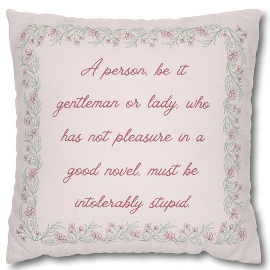 Pillowcase – Northanger Abbey No.2 – "Novel Lover"
