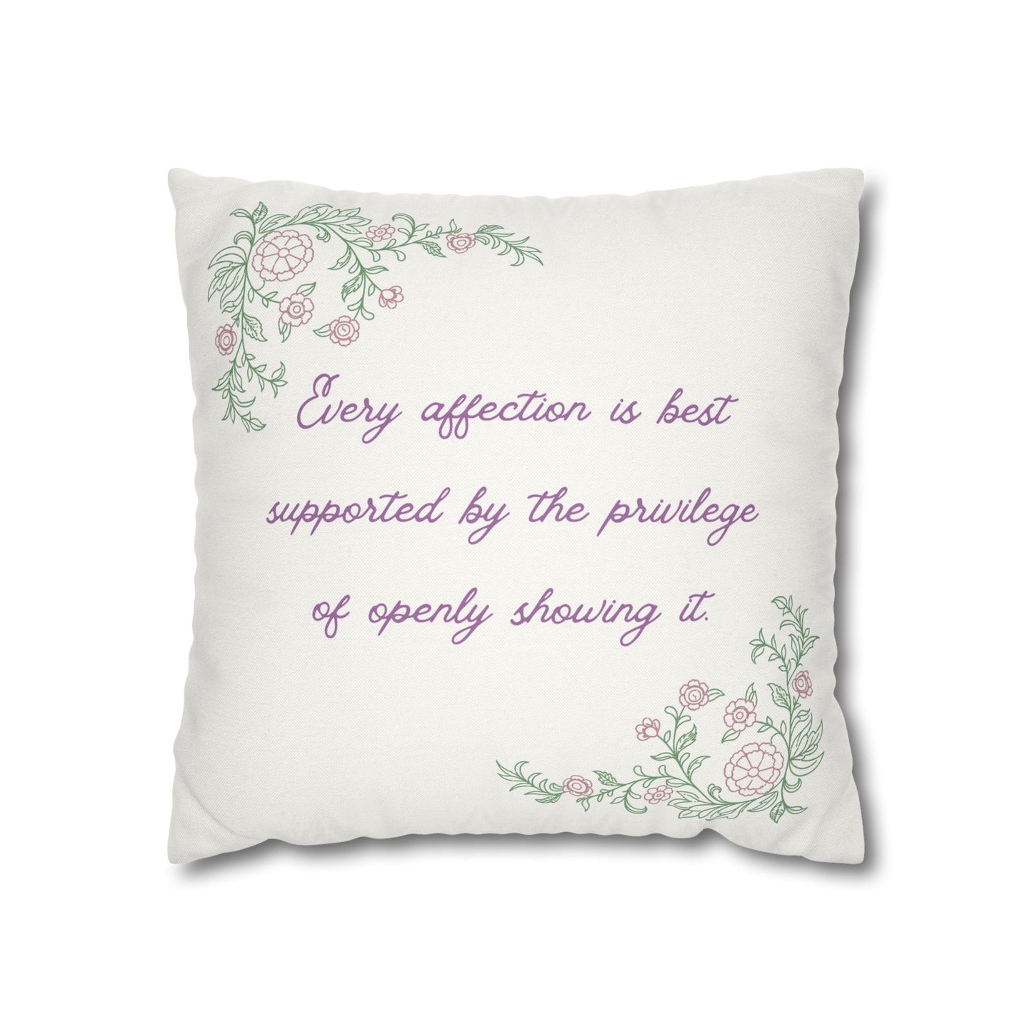 Pillowcase – Persuasion No.1 – "Affection"