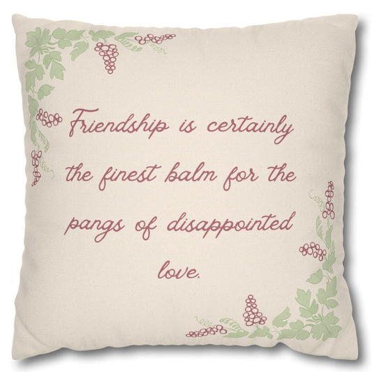 Pillowcase – Northanger Abbey No.1 – "Friendship"