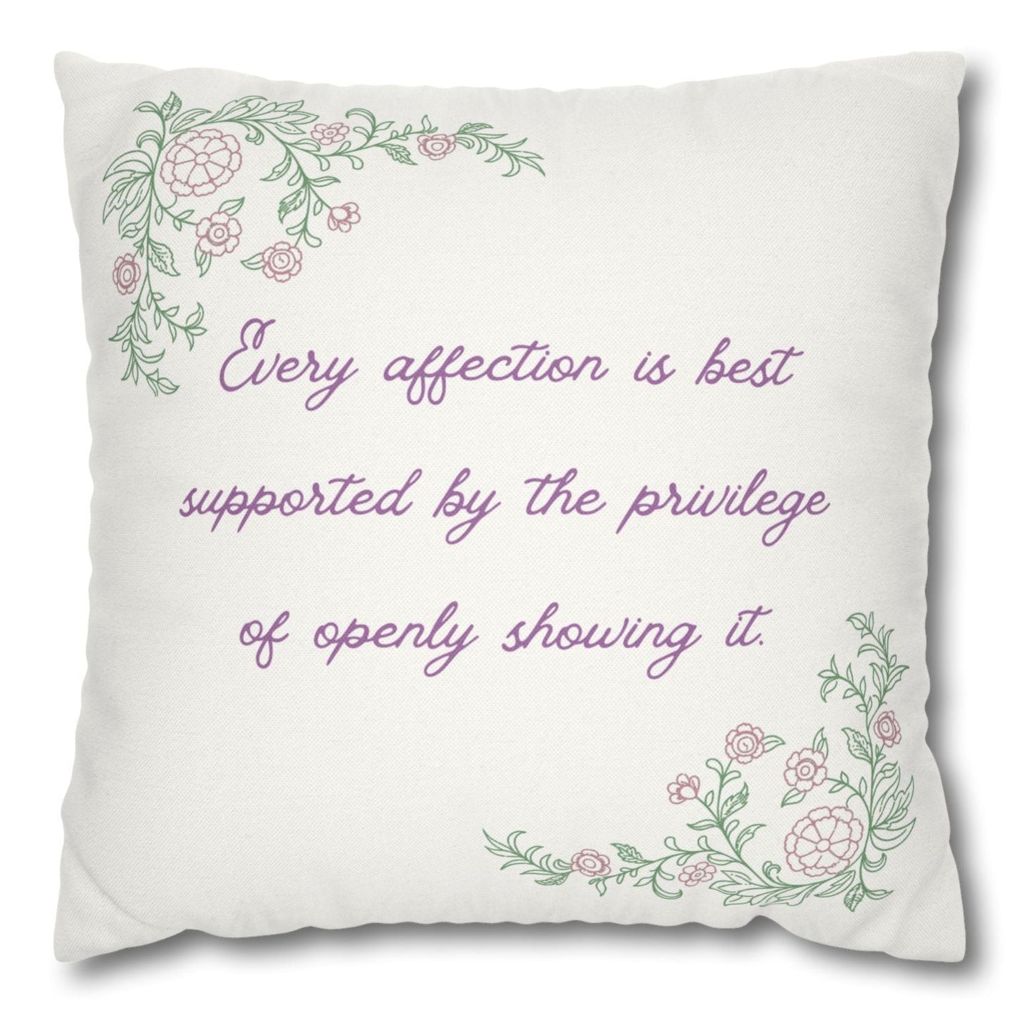 Pillowcase – Persuasion No.1 – "Affection"