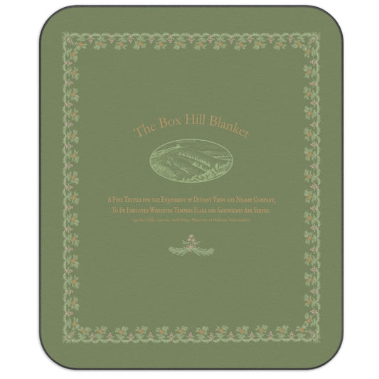 The Box Hill Picnic Blanket – Inspired by Emma by Jane Austen