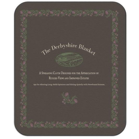 The Derbyshire Blanket – Inspired by Pride and Prejudice by Jane Austen