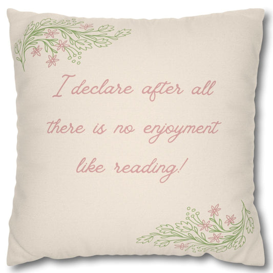 Pillowcase – Pride & Prejudice No.1 – "Reading Joy"