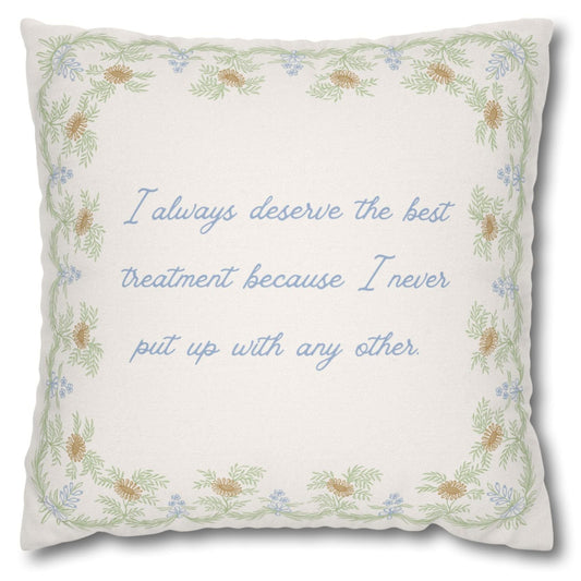 Pillowcase – Emma No.2 – "Best Treatment"
