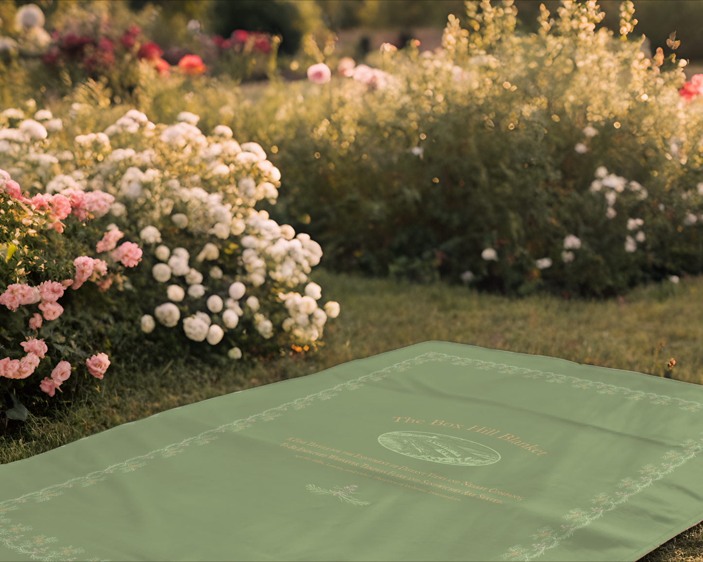 The Box Hill Picnic Blanket – Inspired by Emma by Jane Austen