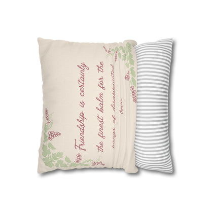 Pillowcase – Northanger Abbey No.1 – "Friendship"
