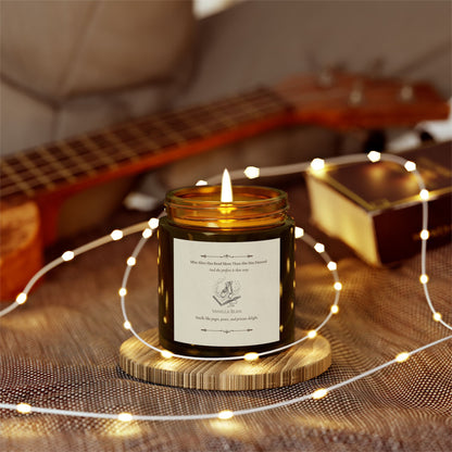 “Miss [Name] has read more...” Personalized Candle