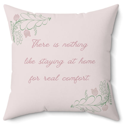 Throw Pillow – Emma No.1 – "Staying at Home"