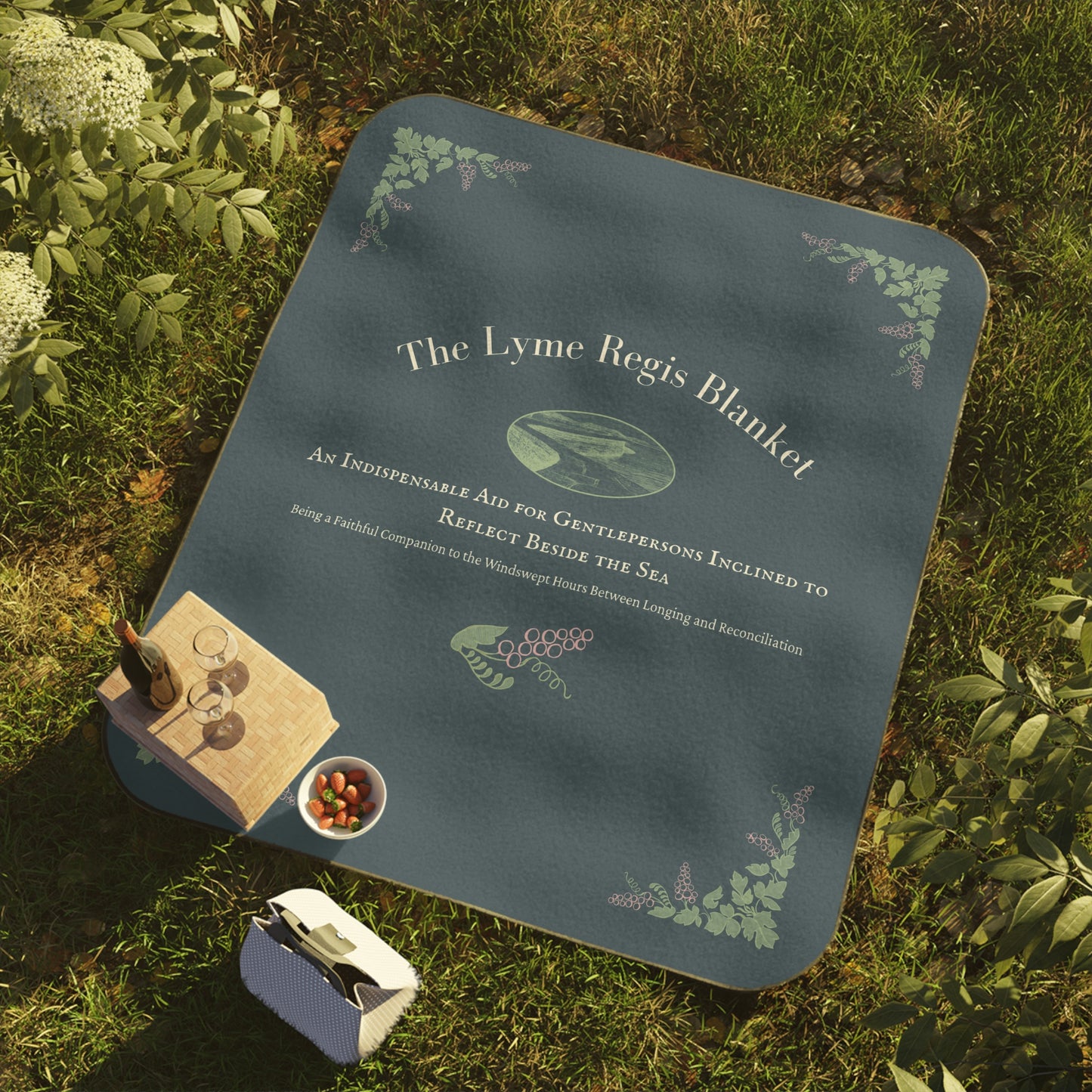 The Lyme Regis Picnic Blanket – Inspired by Persuasion by Jane Austen