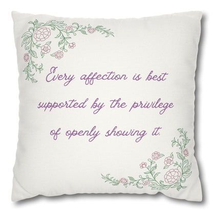 Pillowcase – Persuasion No.1 – "Affection"