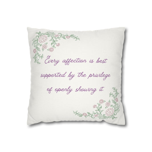 Pillowcase – Persuasion No.1 – "Affection"