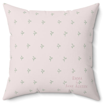Throw Pillow – Emma No.1 – "Staying at Home"
