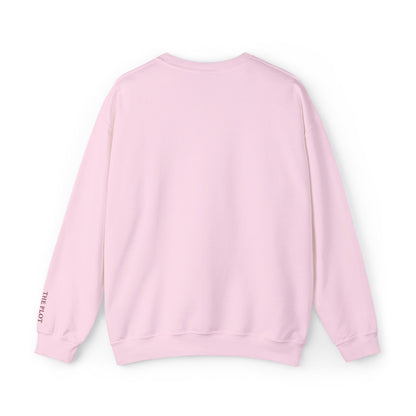 The Plot Thickens. Literary Embroidered Sweatshirt, Light