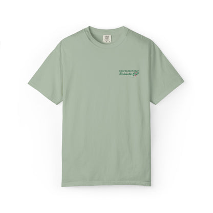 Unapologetically Romantic. Embroidered Statement T-shirt.