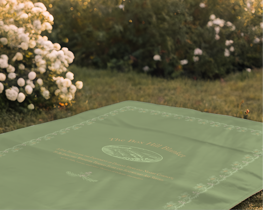 The Box Hill Picnic Blanket – Inspired by Emma by Jane Austen